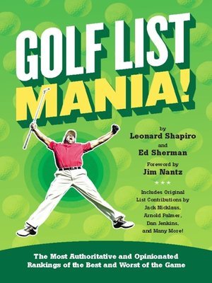 cover image of Golf List Mania!